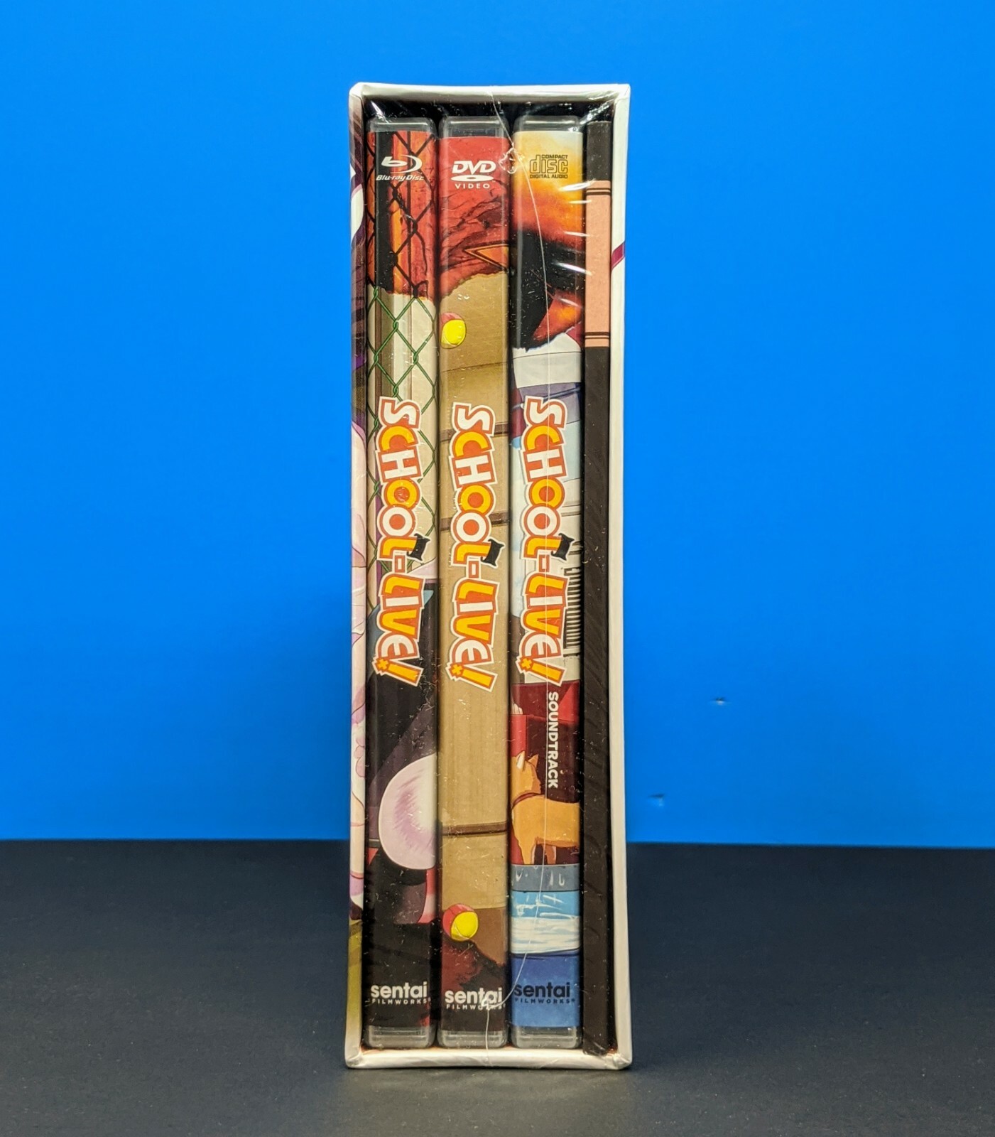 SchoolLive! Complete Series Limited Edition Premium Anime Bluray DVD