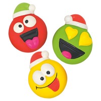 Nobby Xmas Hundespielzeug Smiley Aus Latex 7Cm FüR Hunde, Ohne FüLlung