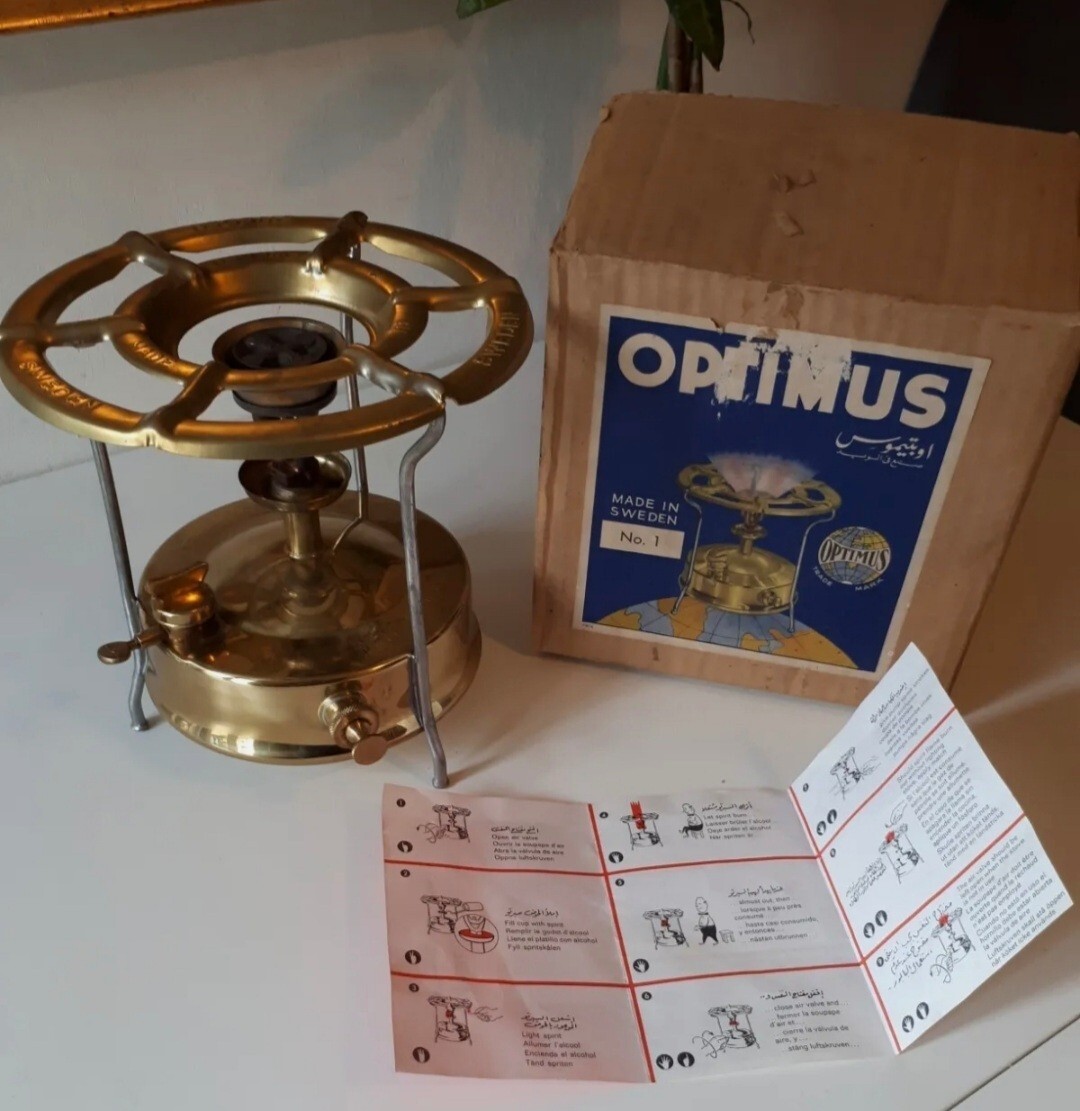 Optimus No. 1 Stove Brass Paraffin | eBay