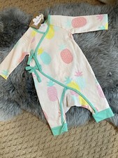 Angel Dear Pineapple Wrap One Piece 3-6 Mo