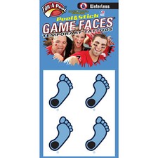 Fan-A-Peel North Carolina Waterless Peel and Stick Temporary Tattoos