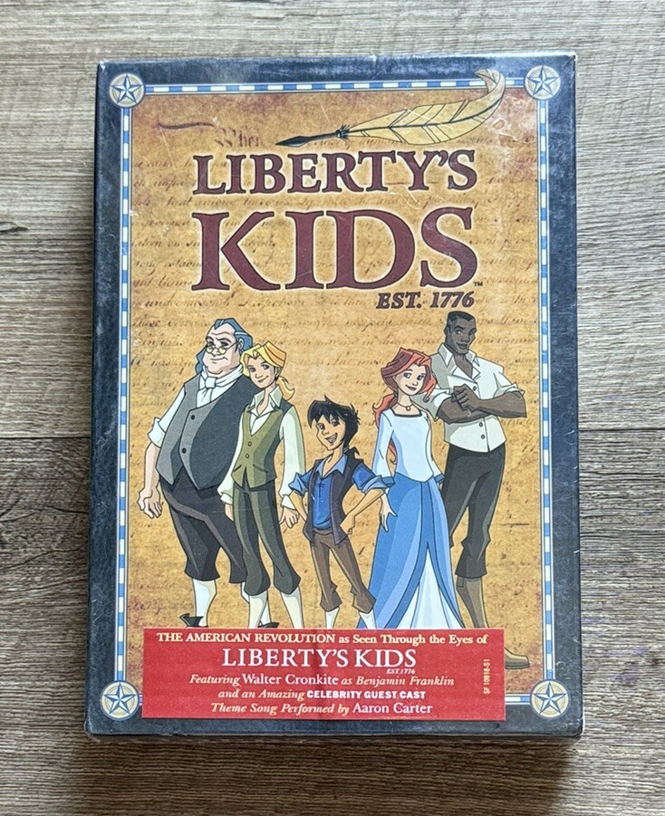 Liberty's Kids The Complete Series (DVD, 2008) OOP BRAND NEW