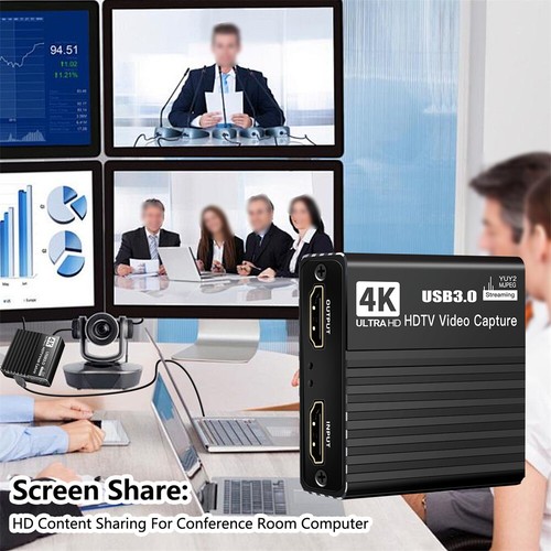4K-HDMI-Capture-Karte 1080P 60 FPS Audio-Video für Nintendo Switch/PS5/PS4/Xbox - Afbeelding 5 van 10