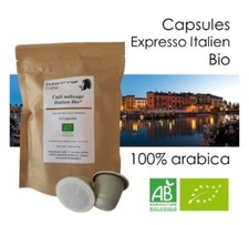 30 Capsules Nespresso Expresso Italien Bio