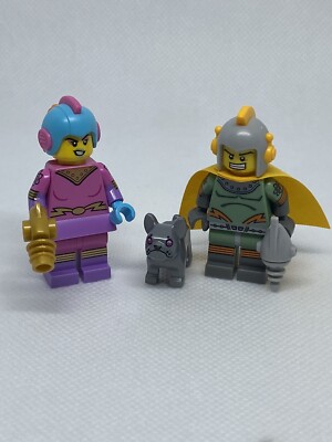 Lego CMF Series 17 Retro Space Hero And CMF Series 26 Retro Space Heroin New.