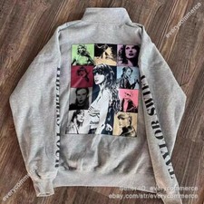 Taylor Swift Eras Tour Quarter Zip Pullover U...