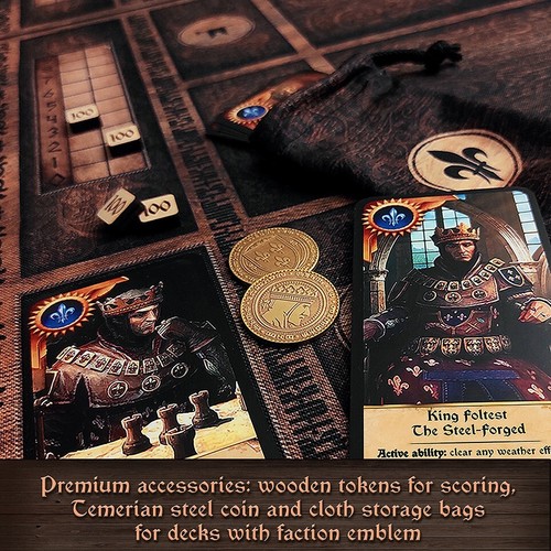 Gwent 2.0 - Witcher - 5 decks with fixed game balance + 5 new decks. PREMIUM ED. - Afbeelding 2 van 14