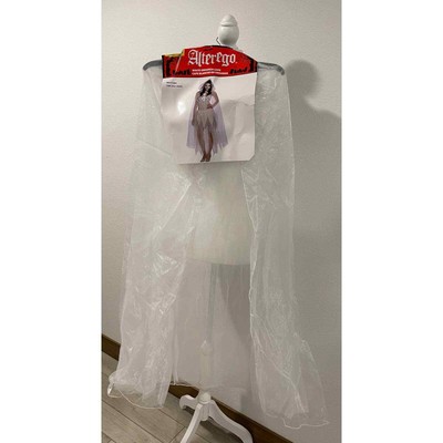 White Organza Cape - Alter Ego