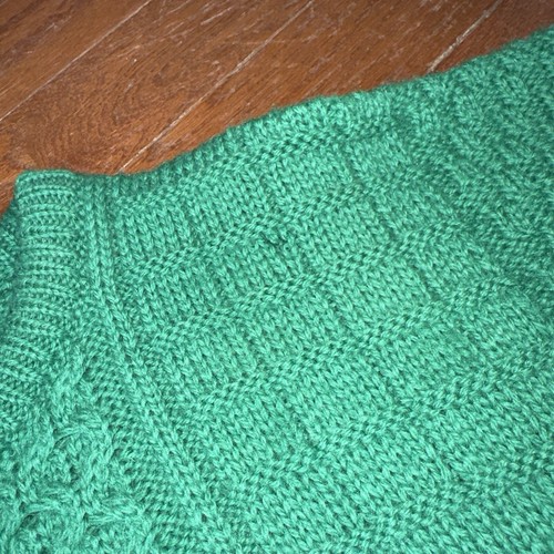 Vintage Green Carraig Donn Sweater Heavy Duty Ireland Wool Sz Xl - Picture 7 of 13