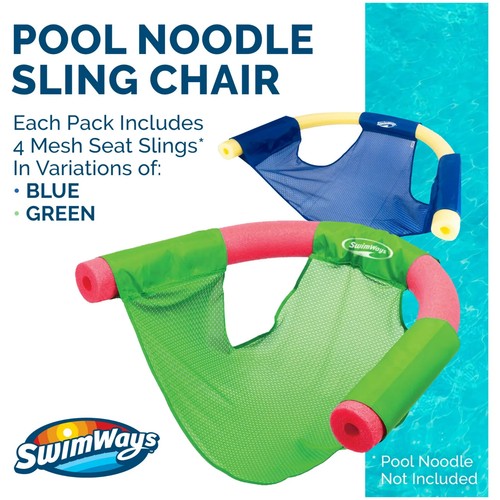 BOX OF 12 SwimWays Noodle Sling Floating Pool Chair NOODLE NOT INCLUDED - Picture 4 of 5