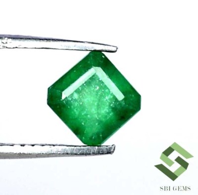 4.50x4.50 mm Certified Natural Emerald Octagon Cut 0.54 CTS Untreated Loose Gems
