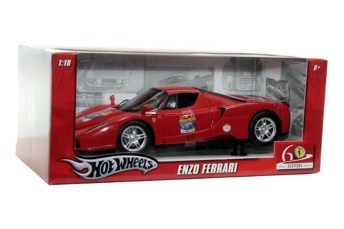 Hot Wheels 60° Anniversario FERRARI ENZO 2968 1:18 Rosso - Foto 1 di 1