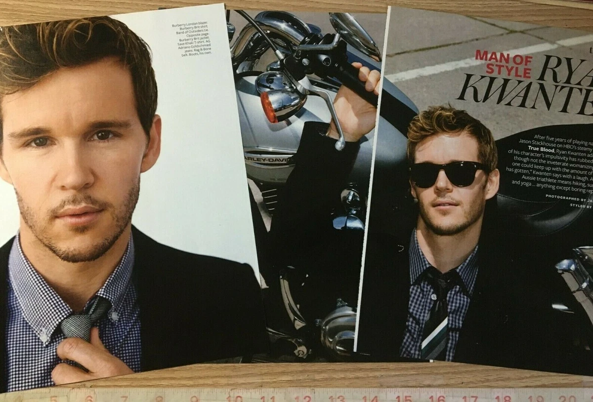 Ryan Kwanten Photo Photograph 2012 Fashion Set | eBay