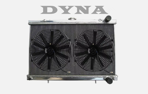 Radiator alle aluminium hoog volume voor de MITSUBISHI LANCER EVO 1 2 3