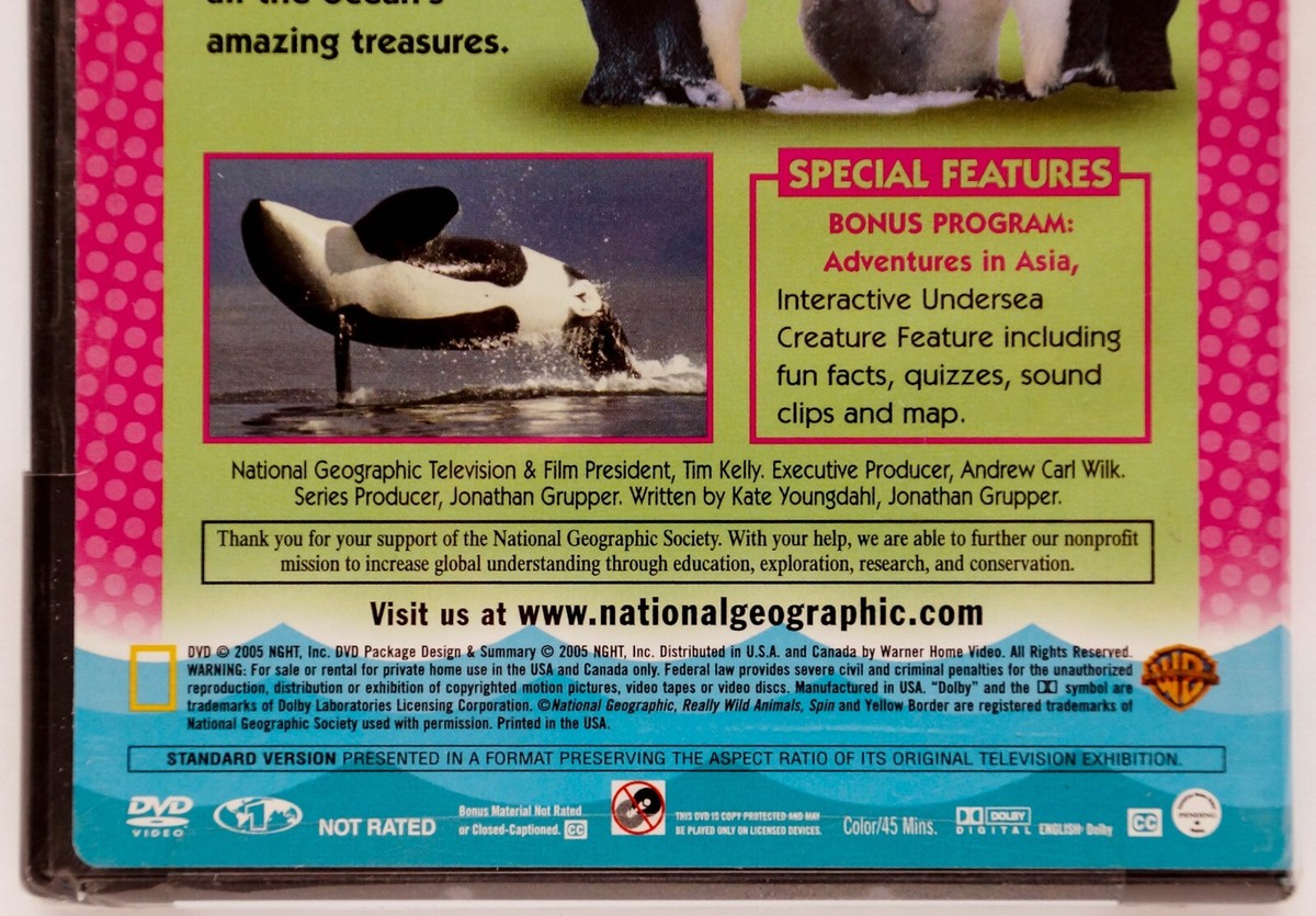 Really Wild Animals - Deep Sea Dive (DVD, 2005) for sale