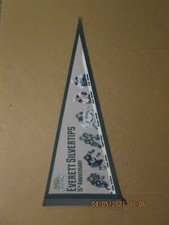 WHL Everett Silvertips 15TH Anniversary Player Photos Team Logo Hockey Pennant