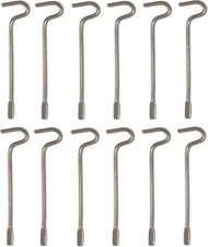 Interior Bedroom Bathroom Door Emergency Key, Key Pin for Interior Privacy Door