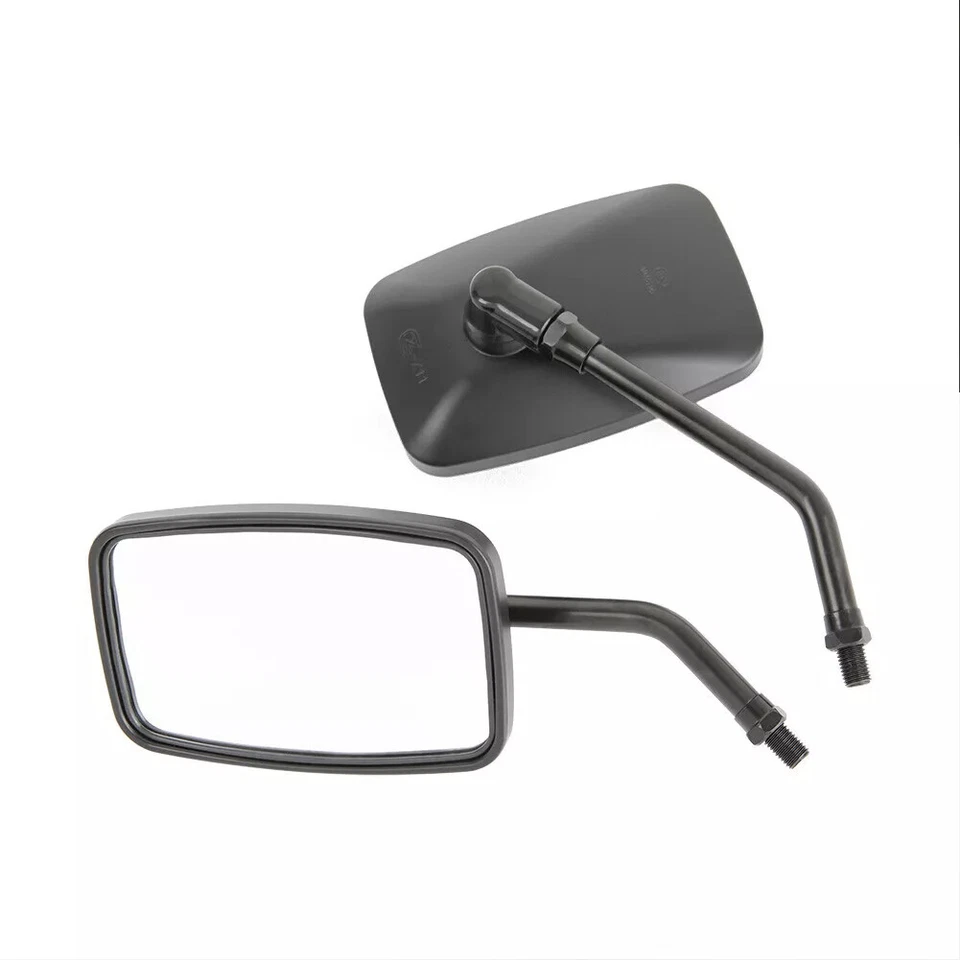 Espejos retrovisores rectangulares negros para Suzuki Intruder 800 500 Marauder 1600 800 Foto 2 de 4