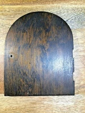 Antique Mantel Clock Back Door                            (Clock Door Lot K1447)