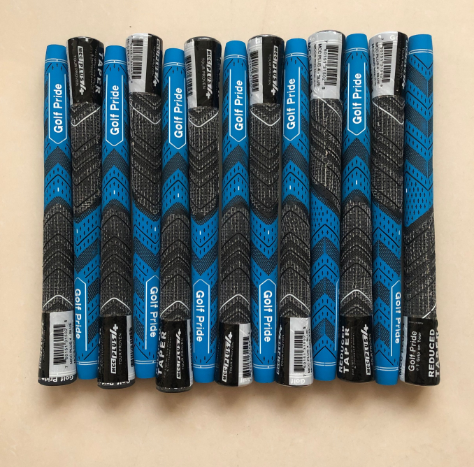 13PCS Golf Pride MCC Plus 4 Golf Club Grips Standard / Midsize Grey