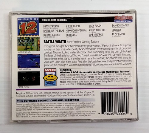 4 x Magicom Multimedia Game Chest Power Pack 12 CD ROM Windows 95 Imagination - Picture 4 of 18