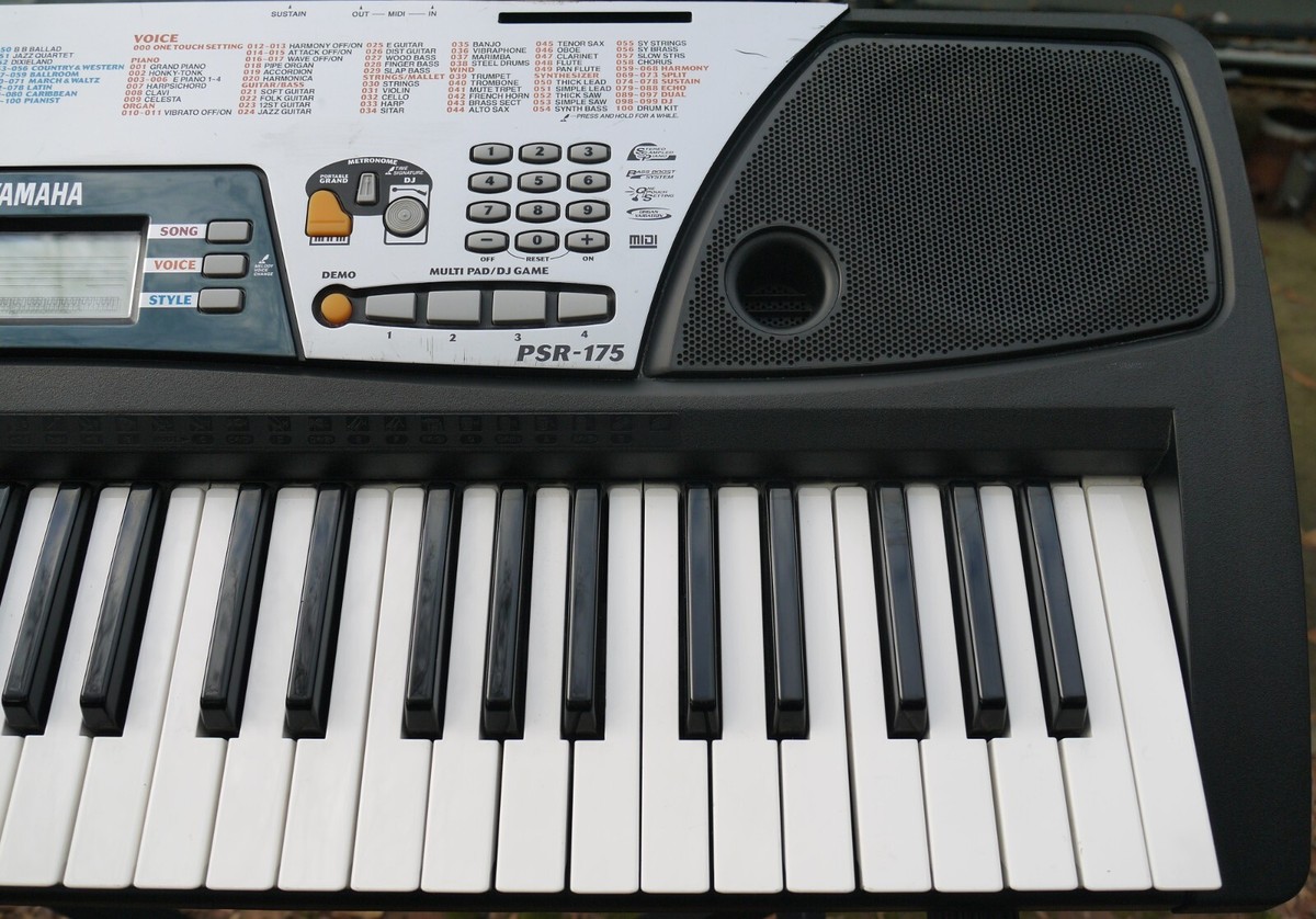 鍵盤楽器 YAMAHA PSR-175 Yamaha PSR-175 61-Key Portatone Keyboard YES Suite 100