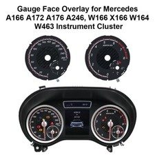 Anzeigetafel für Mercedes W166 W164 W463 Instrumentenrote Farbskalenmarkierung Anzeigetafel für Mercedes W166 W164 W463 Instrumentenrote Farbskalenmarkierung