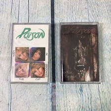 2 Poison Cassette Tapes Look What the Cat Dragged In  Native Tongue / Capital