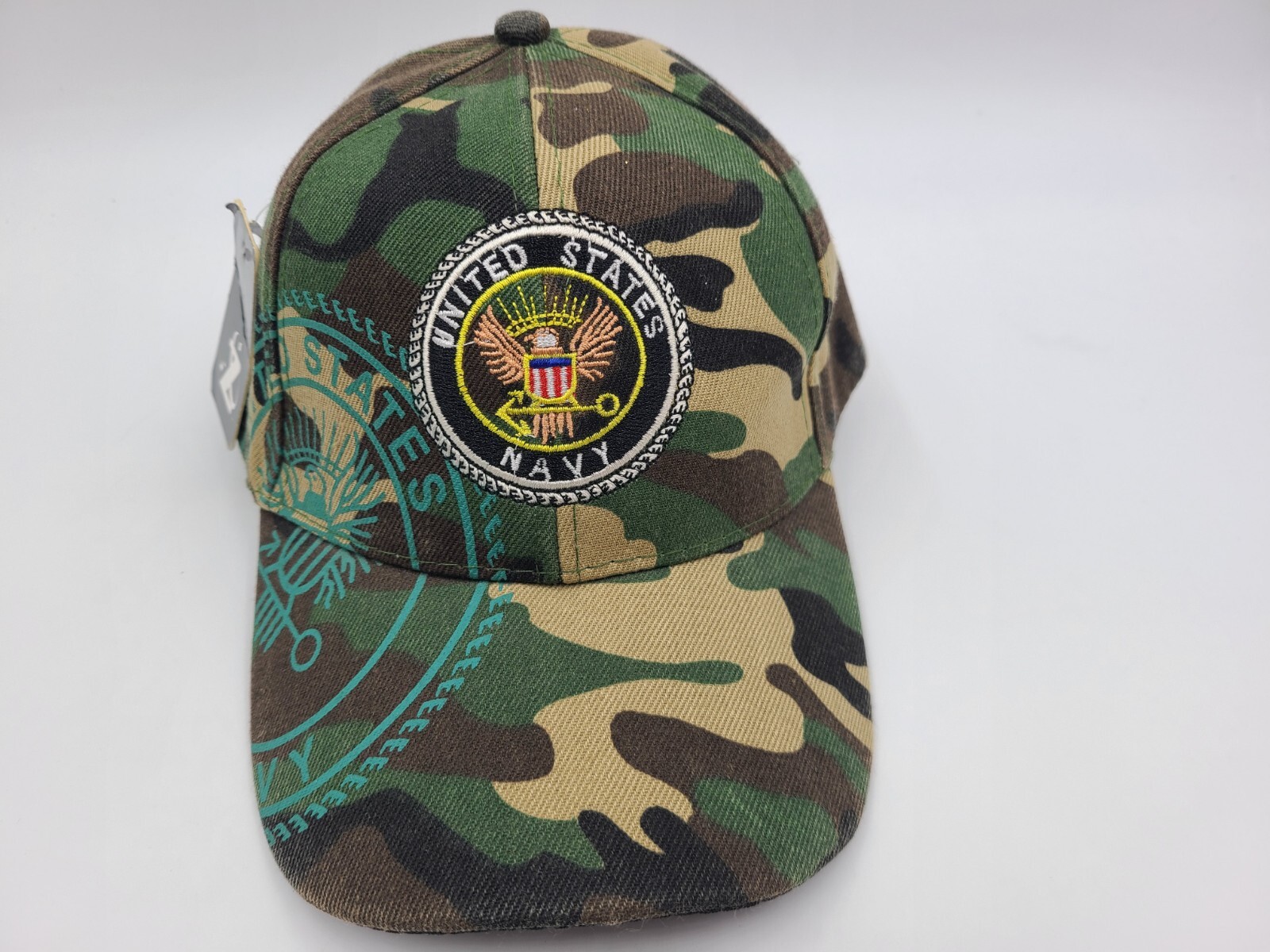 United States Navy Camo Adjustable Hat Cap US USA Military Men Women Green Brown