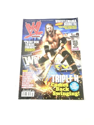 WWE WRESTLING MAGAZIN MÄRZ 2011 TRIPLE H