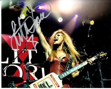 Lita Ford Autograph Signed 8"x10" Photo 