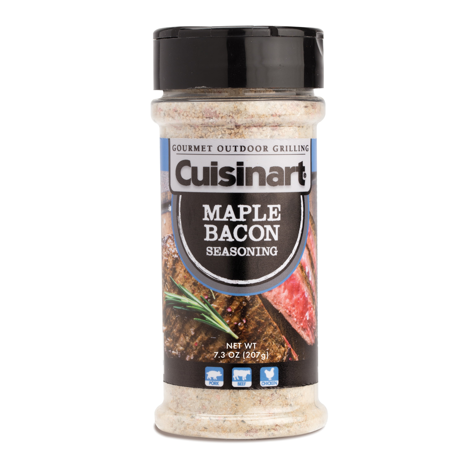 Cuisinart Maple Bacon BBQ Seasoning, 7.3 oz Shaker Bottle, Sweet and