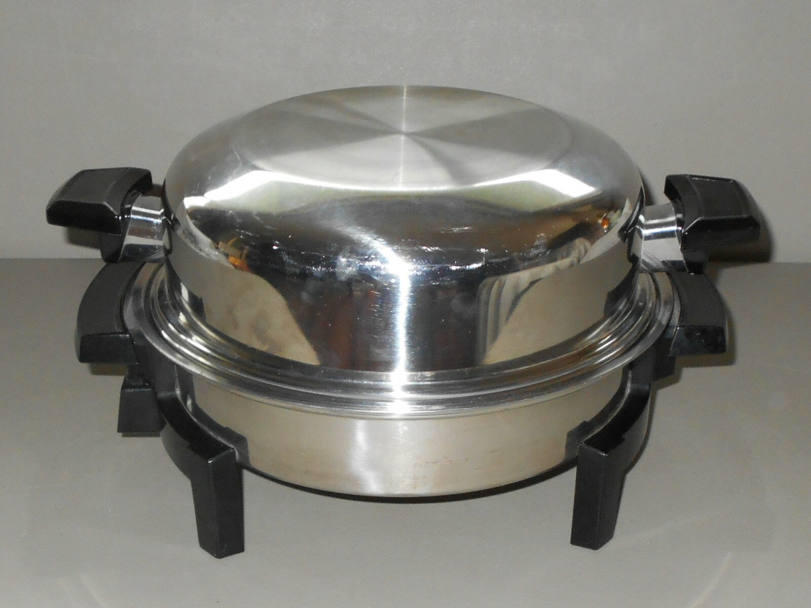 Liquid Core Electric Skillet Stainless WB 1 Control Lustre Craft