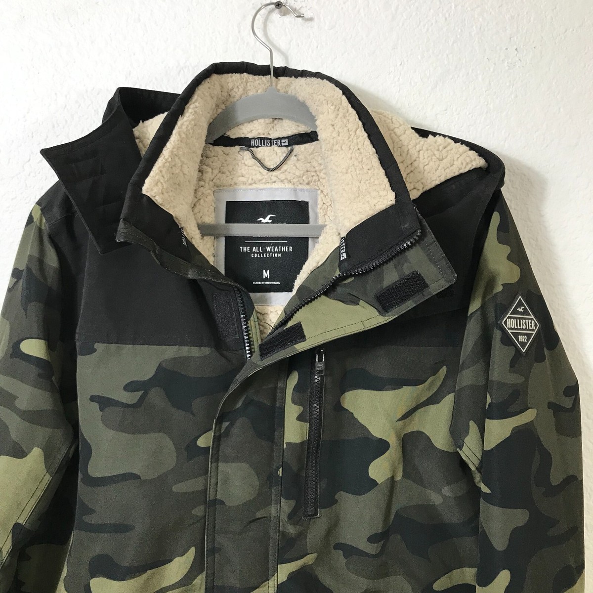 【Hollister】All-Weather Jacket L 迷彩柄 s-l400.jpg