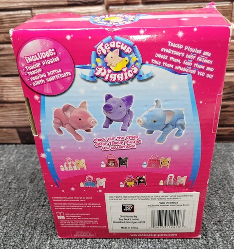 Teacup Piggies OLLIE Basic Set Brand New In Box Rare Discontinued - Picture 6 of 7