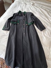 H. Mosel Tyrol Classic Loden Wool Long Coat Women 38 Austria approx US 12 EUC