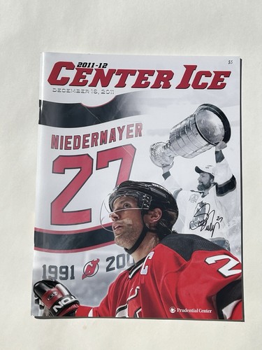 2011 Scott Niedermayer Retirement Night Program New Jersey Devils 16.12.11 NHL - Bild 3 von 22