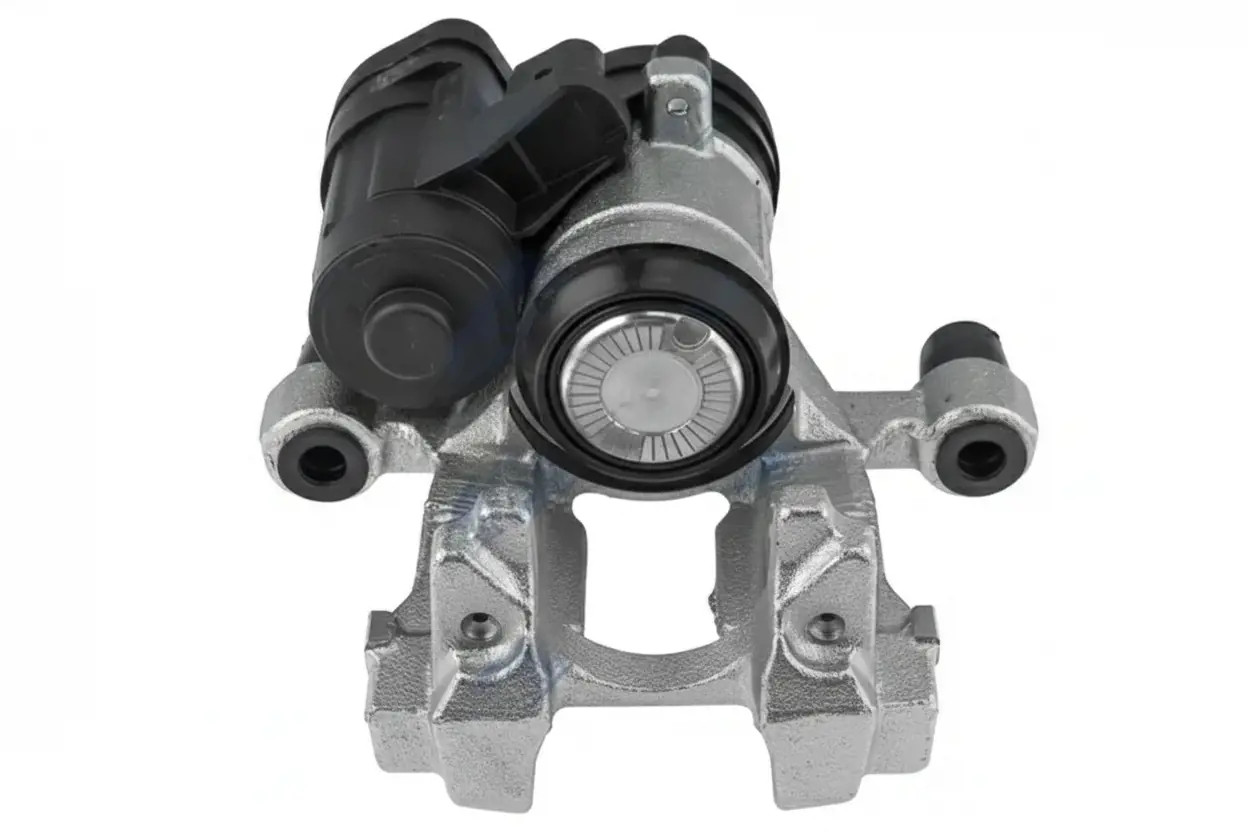 Brake caliper Rear Axle Left with adjusting element for electr. handbrake NTY