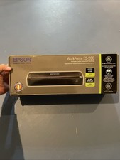 Epson WorkForce ES-200 Color Portable Document Scanner ADF Duplex PC/Mac - NEW