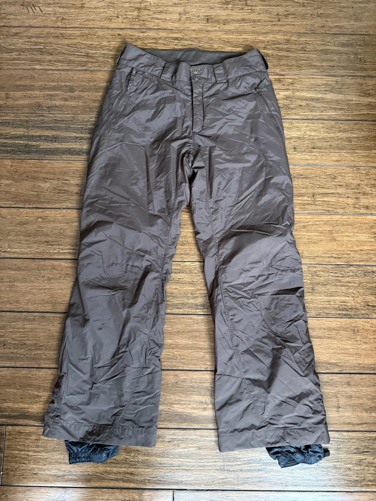 Columbia TITANIUM Women’s Brown Boot Gaiters Snow Pants Size M | Outdoors Winter