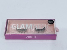 GLAMNETIC FALSE MAGNETIC EYELASHES~VIRGO~SHORT WISPY~12MM~1 PAIR~NIB!