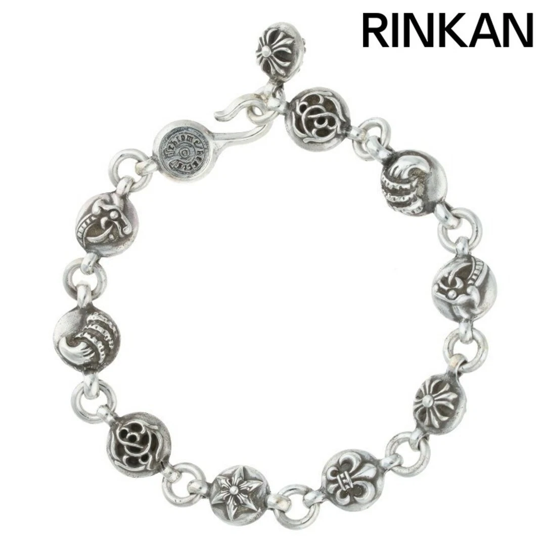 CHROME HEARTS Bracciale Uomo Cromo Cuori N.2 Multi Palline #2 Argento Usato3bde6537bf5f8dd8