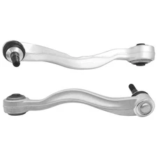 Pair Front Lower Rearward Control Arms w/Ball for 2002-10 BMW 650i 745Li 645Ci