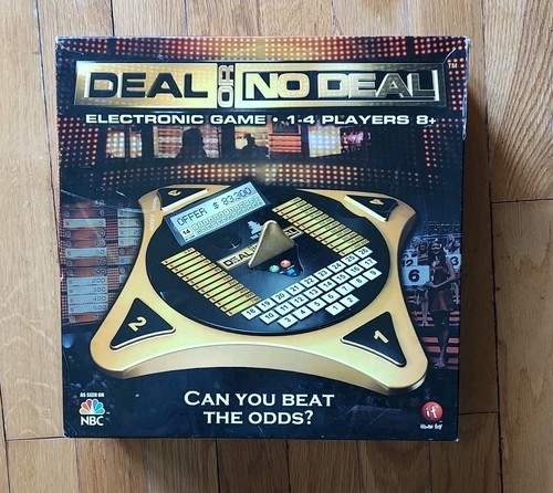 Deal or No Deal Electronic Game COMPLETE WORKS Irwin Toy 2006 NBC TV Show