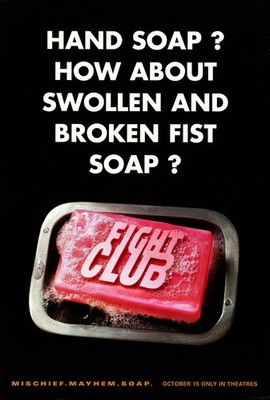 Fight Club 1999 6 Filmplakat Kunstdruck Posterformat Beleuchtung Sammler Minima