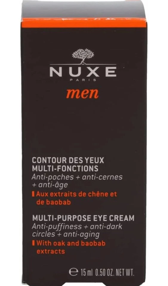 NUXE Men Multi-Purpose Eye Cream 15ml | Anti-Fatigue Moisturiser for Eye Contour - Image 2 of 4