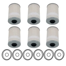 6PCS Fuel Filter PF7620 for Volvo International Sterling Cummins Kenworth