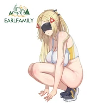 EARLFAMILY Anime Trigger Car Sticker Host Caravan Artistic Luggage Auto RV Decal