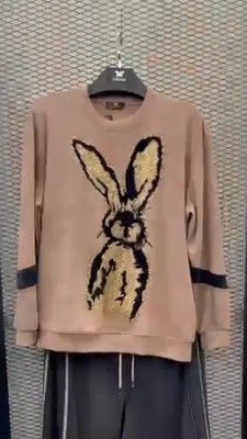 Lamaxx Bunny Top - Long Sleeve Top with Rabbit Graphic