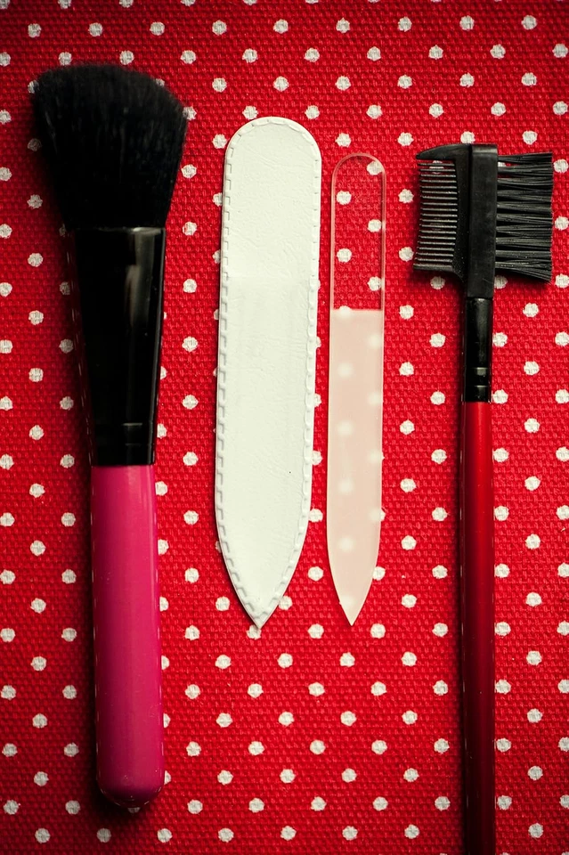 Lima de uñas de vidrio Mont Bleu pequeña premium - vidrio templado checo genuino - Handmad Foto 4 de 4